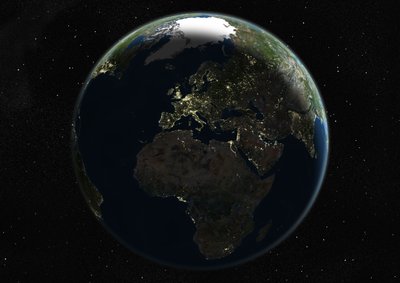 Globe Centered on Europe and Africa by Unknown